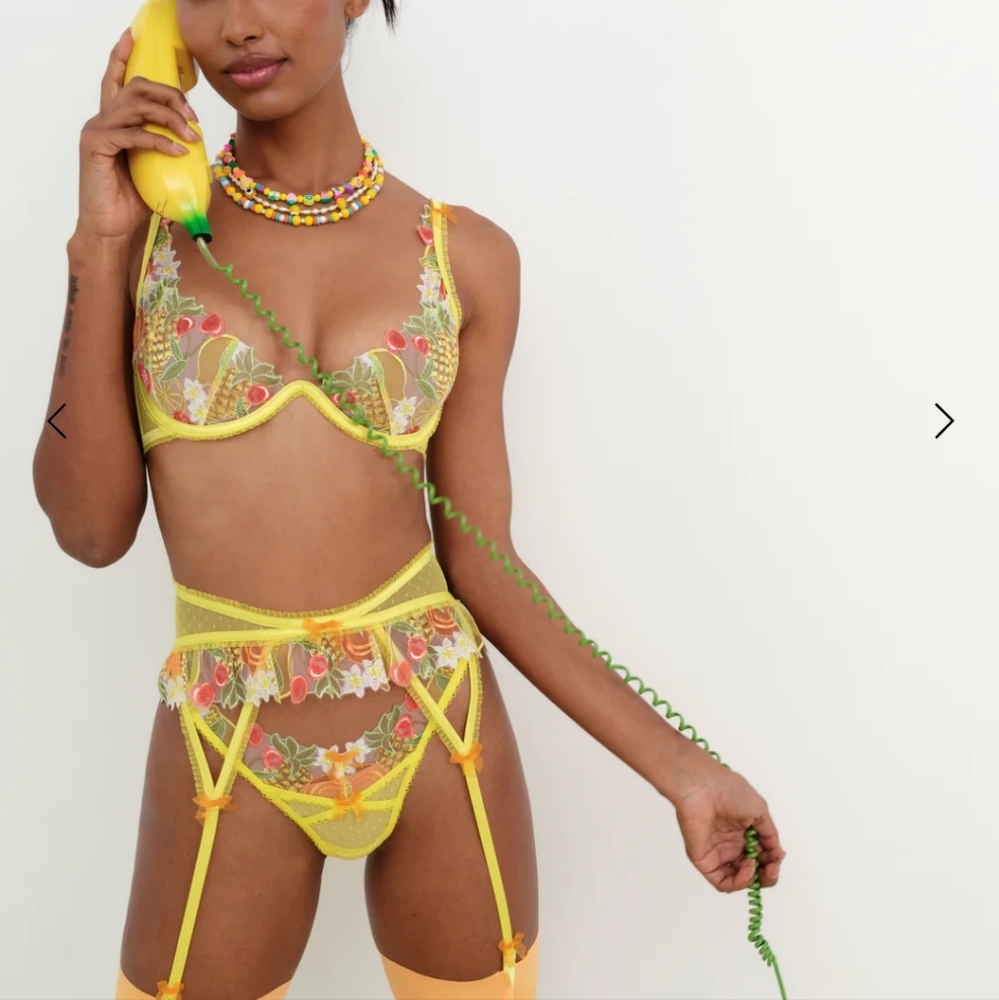 NWT For love & lemons 3pc Mirabelle set